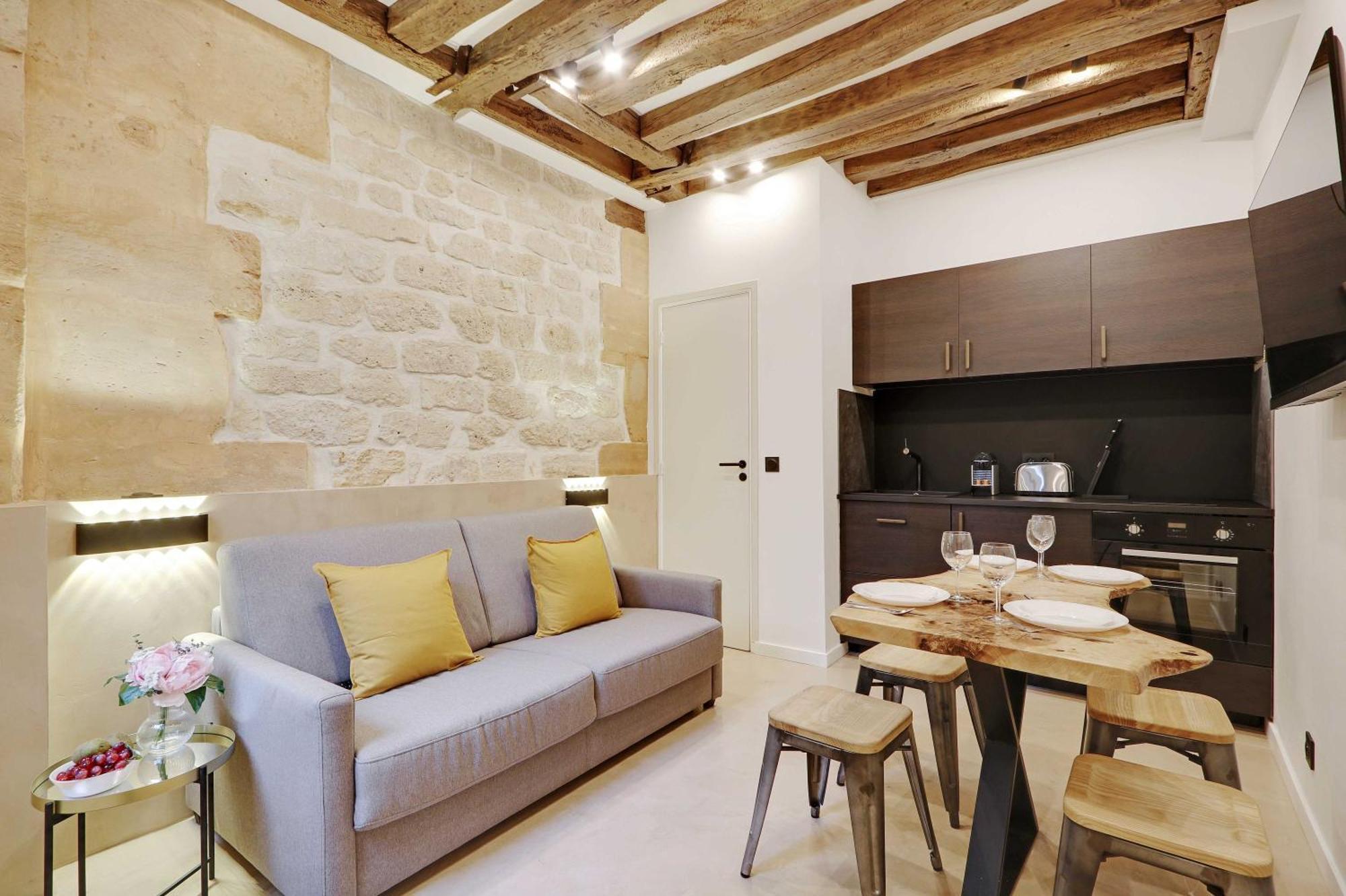Authentic Apartment - 1Br-4P - Le Marais Paříž Exteriér fotografie