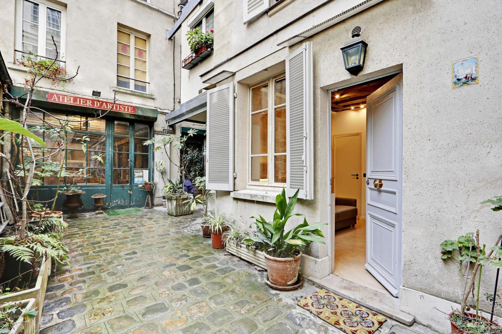 Authentic Apartment - 1Br-4P - Le Marais Paříž Exteriér fotografie
